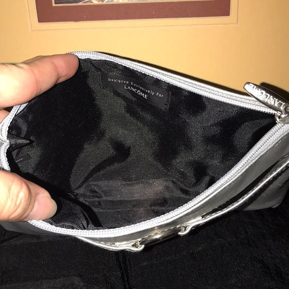 Lancome Silver Cosmetic Bag - Picture 4 of 4